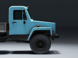 GAZ 3308 Modelo 3D