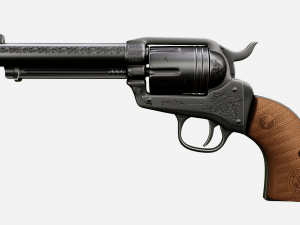 Colt Revolver Model 3D