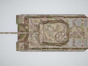 Panzerkampfwagen V Panther G 3 texture pack graysandy and camo GameReady 3D Model