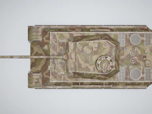 Panzerkampfwagen V Panther G 3 texture pack graysandy and camo GameReady 3D Model
