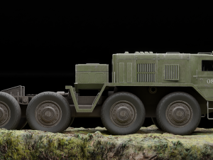 MAZ-537 -537 gameready Modelo 3D