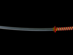 katana 3D 模型