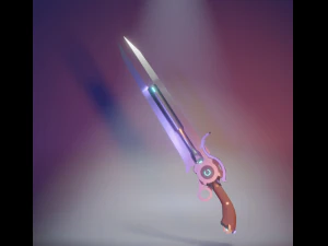 gunblade Modello 3D