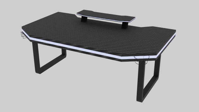 gaming table 3D 모델 .c4d .max .obj .3ds .fbx .stl .blend 