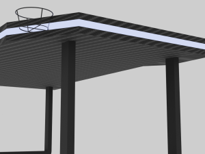 gaming table 3D 모델