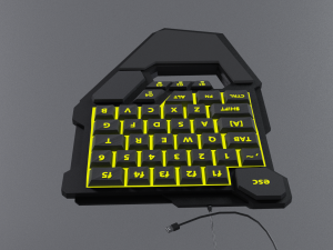 Keyboard gaming 3D Model
