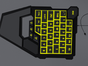 Keyboard gaming 3D Model