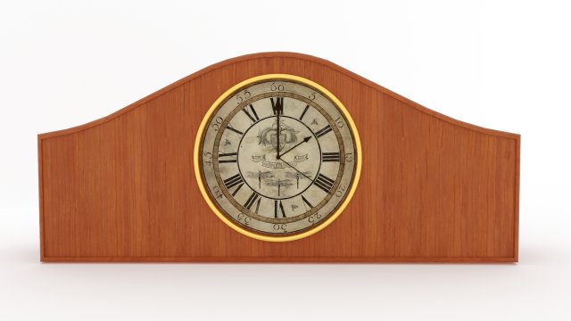 old clock 3D 모델 .c4d .max .obj .3ds .fbx .stl .blend 