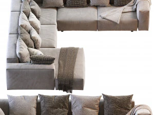 hills sofa 3D Model