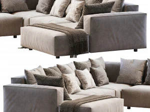 hills sofa 3D Model