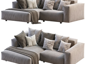 hills sofa 3D 模型