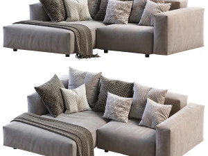 sof&aacute; colinas Modelo 3D