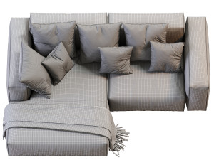 hills sofa 3D Модель