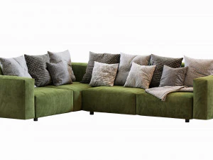 sof&aacute; colinas Modelo 3D