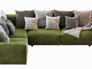 hills sofa 3D Model