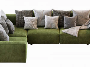 hills sofa 3D Model