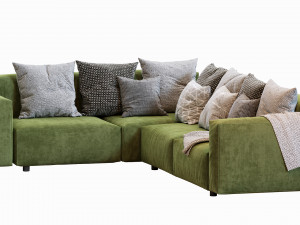 hills sofa 3D Model