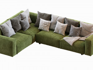 hills sofa 3D Model