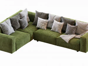 hills sofa 3D Model