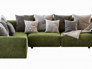 hills sofa 3D Model