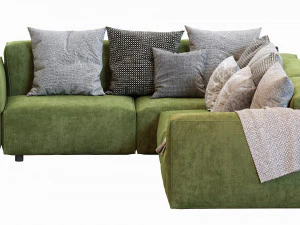 hills sofa 3D Model