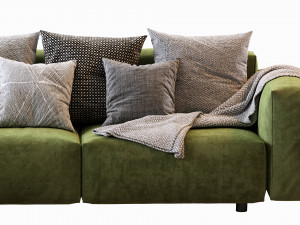 hills sofa 3D Model