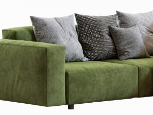 hills sofa 3D Model