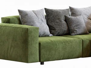 hills sofa 3D Model