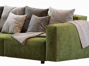 hills sofa 3D Model