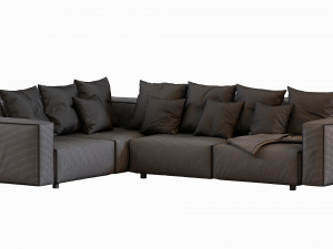 hills sofa 3D Model