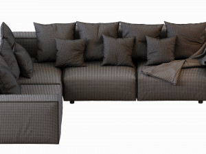 hills sofa 3D Model