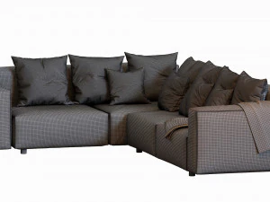 hills sofa 3D Model