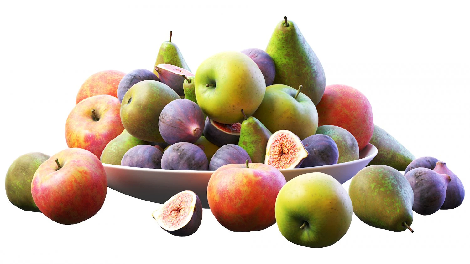 fruits 3D Model .c4d .max .obj .3ds .fbx .stl .blend 