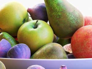 fruits 3Dモデル