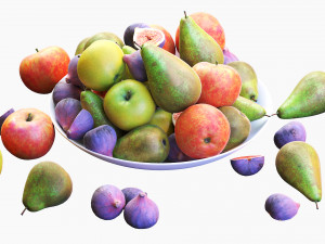 fruits 3Dモデル