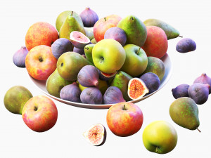 fruits 3Dモデル
