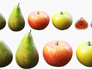 fruits 3Dモデル