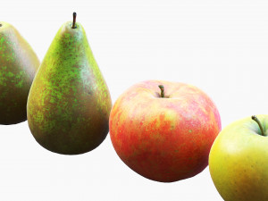 fruits 3Dモデル