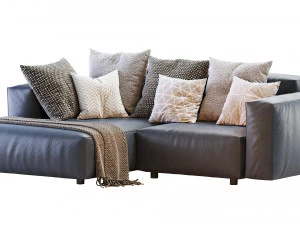 ヒルズソファ 3Dモデル