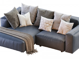 hills sofa Modelo 3D