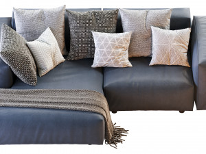 hills sofa Modelo 3D