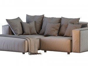 hills sofa Modelo 3D
