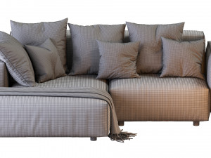 hills sofa Modelo 3D