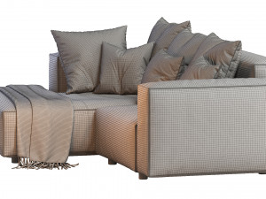 hills sofa Modelo 3D