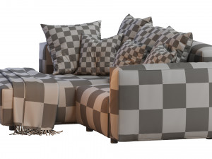 hills sofa Modelo 3D