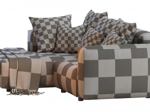 hills sofa 3D Model