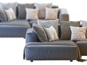 hills sofa Modelo 3D
