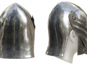 armor barbuta helmet 3Dモデル