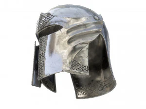 armor barbuta helmet 3D Model