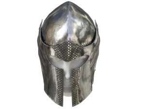 armor barbuta helmet 3D Model